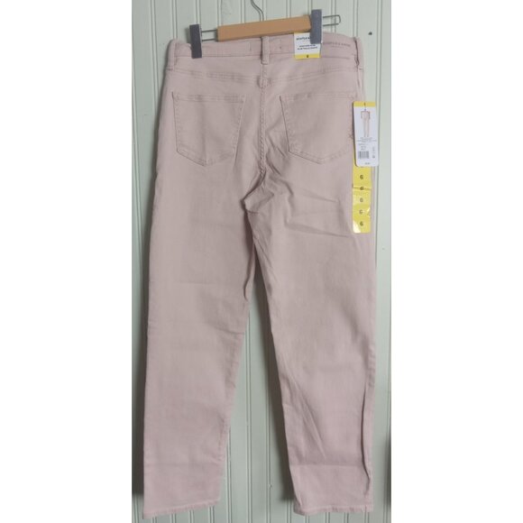 NWT Women’s Scotch & Soda Pink High Rise Slim Jeans Size 6 – Trendy Denim - Picture 9 of 11